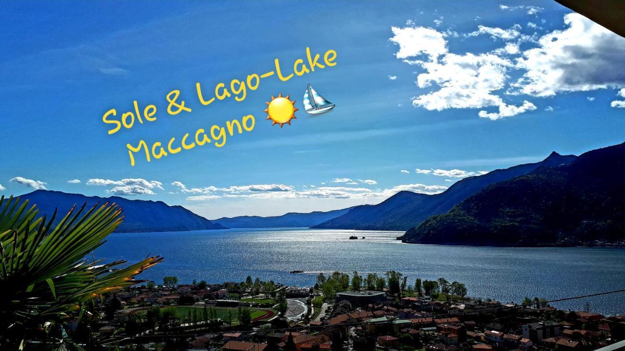 Sole & Lago-Lake Maccagno Bagian luar foto