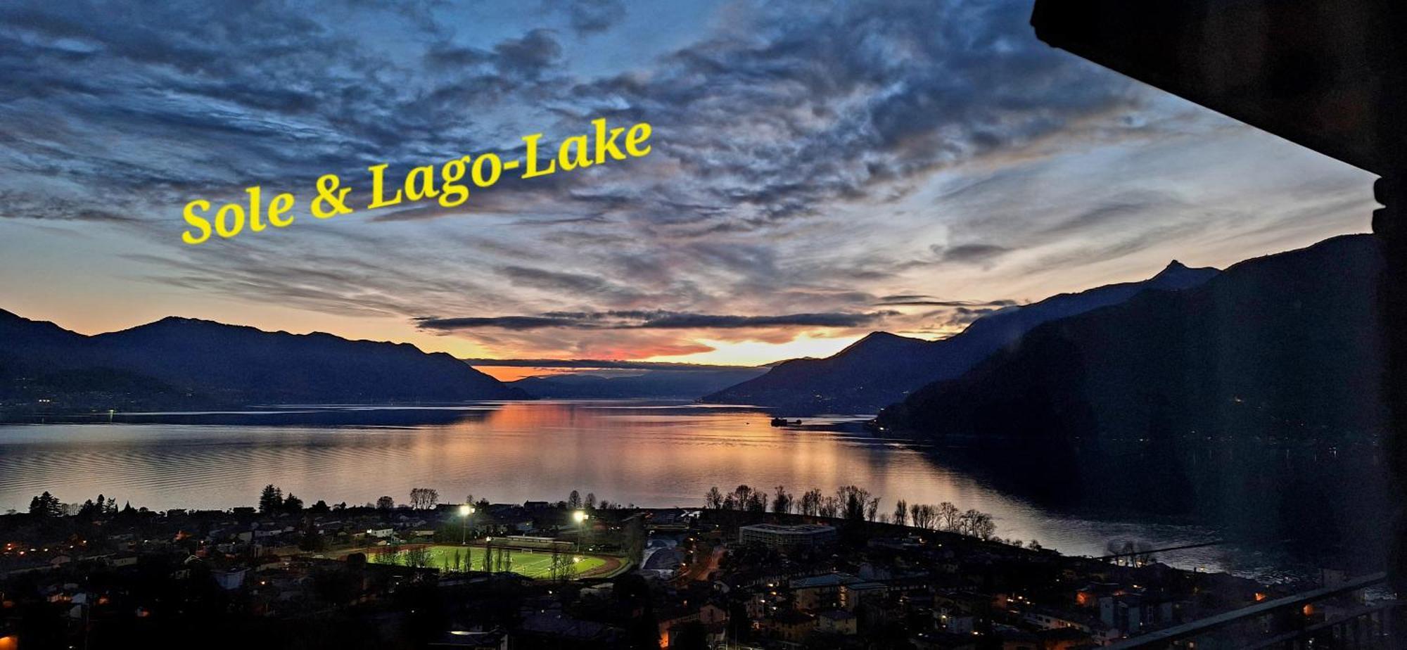 Sole & Lago-Lake Maccagno Bagian luar foto